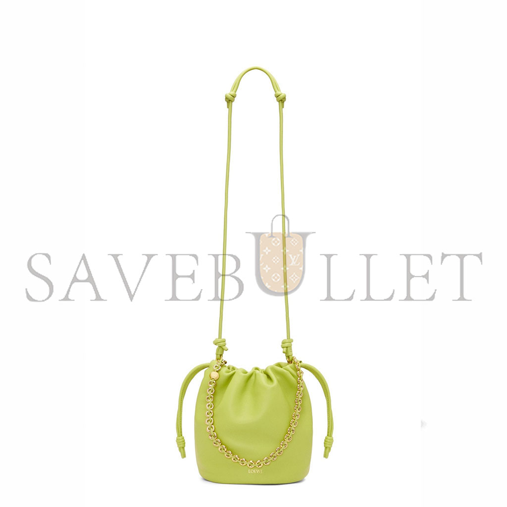 l*ew* flamenco purse bucket in mellow nappa lambskin a411fpbx02-8524 (32*24*17cm)